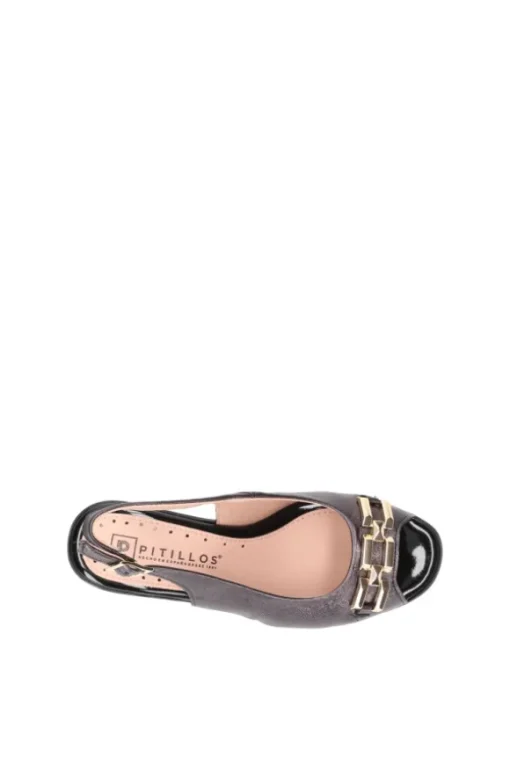 Pitillos Sandalo tacco 2813 Negro