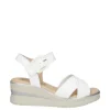 Pitillos Sandalo zeppa 5615 Blanco