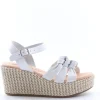 Pitillos Sandalo zeppa 5251 Blanco