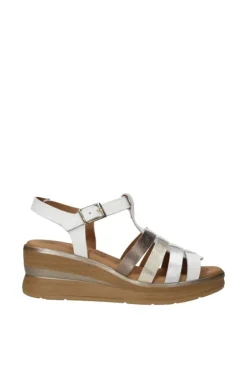 Pitillos Sandalo zeppa 10353 Blanco