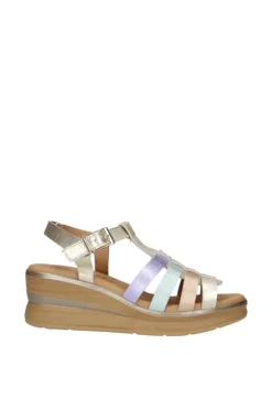 Pitillos Sandalo zeppa 10354 Oro