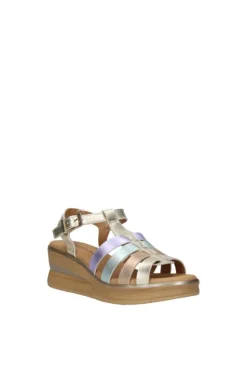 Pitillos Sandalo zeppa 10354 Oro