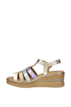 Pitillos Sandalo zeppa 10354 Oro