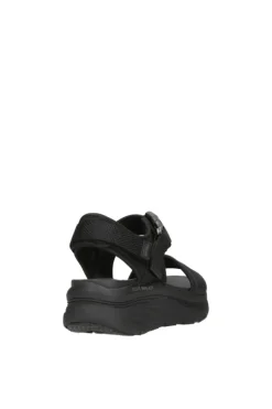 Skechers Sandalo zeppa 119824 Black