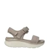 Skechers Sandalo zeppa 119824 Taupe