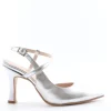Sophie Blanc Sandalo tacco 29689 Argento