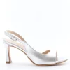 Sophie Blanc Sandalo tacco 516 Argento