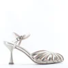 Sophie Blanc Sandalo tacco 7927001 Platino