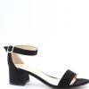 Sophie Blanc Sandalo tacco 696 Nero
