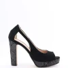 Sophie Blanc Sandalo tacco 9380 Nero