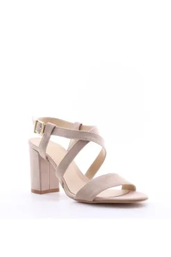 Sophie Blanc Sandalo tacco C50 Beige
