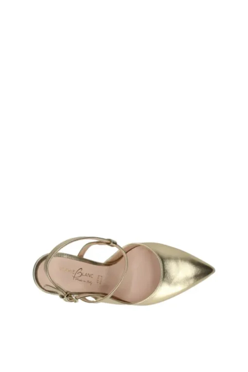 Sophie Blanc Sandalo tacco 29689 Platino