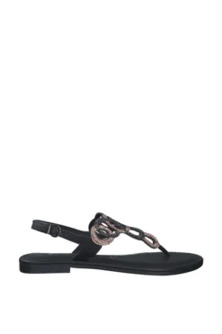 Tamaris Sandalo basso 28125 Black comb