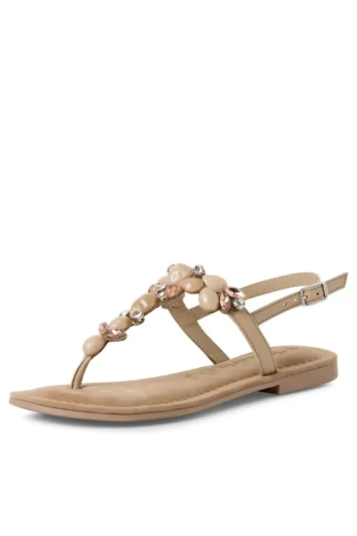 Tamaris Sandalo basso 28163 Ivory comb