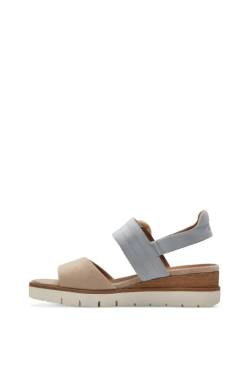 Tamaris Sandalo basso 28206 Ivory comb