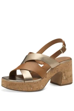 Tamaris Sandalo tacco 28312 Cognac