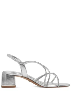 Tamaris Sandalo tacco 28236 Silver