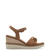 Tamaris Sandalo zeppa 28013 Camel