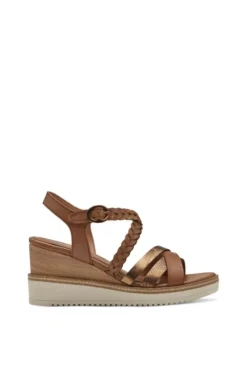 Tamaris Sandalo zeppa 28220 Cognac