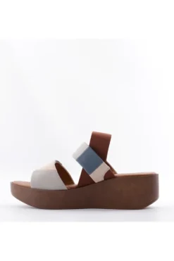 The Flexx Sandalo zeppa F254819 Perla