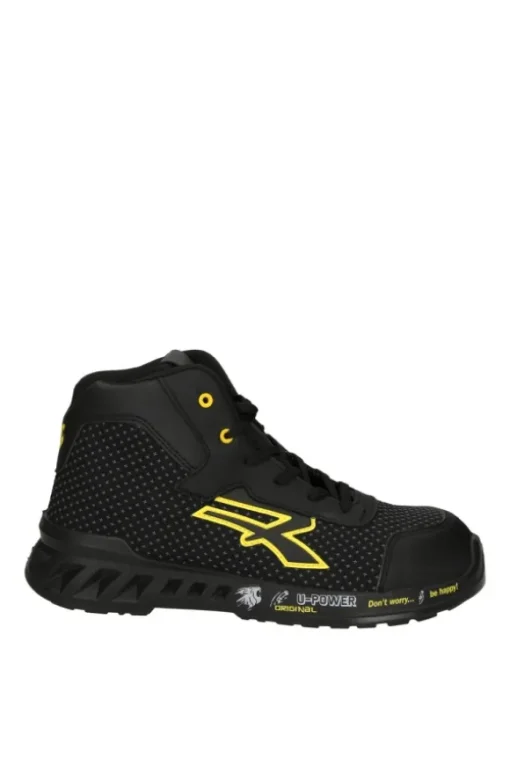 Upower Antinfortunistica Rv10014 Nero