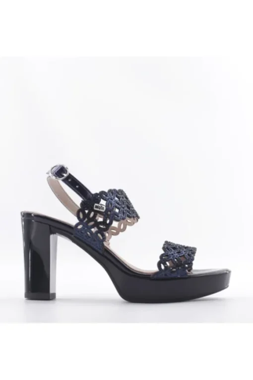 Valleverde Sandalo tacco 45380 Blu