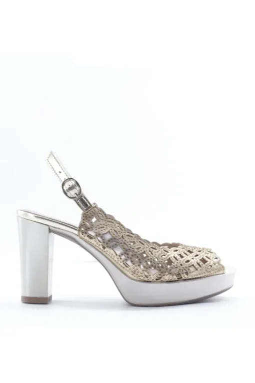 Valleverde Sandalo tacco 45381 Gold