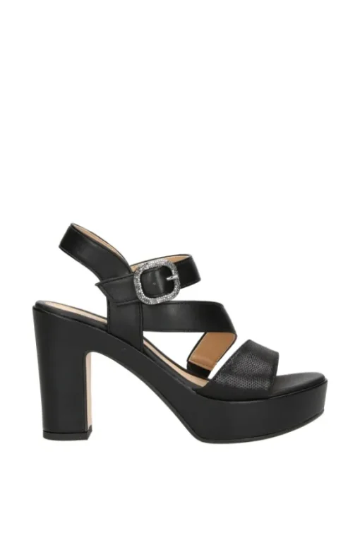 Valleverde Sandalo tacco 32520 Noir