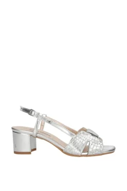 Valleverde Sandalo tacco 28218 Silver