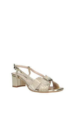 Valleverde Sandalo tacco 28218 Gold
