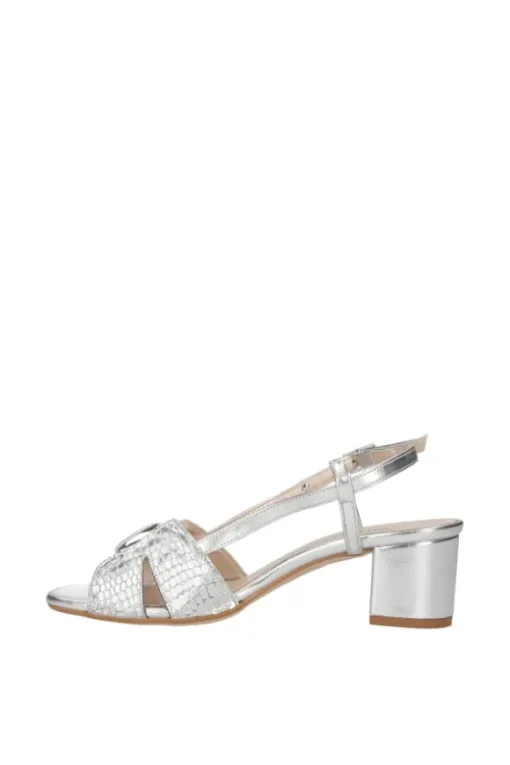 Valleverde Sandalo tacco 28218 Silver