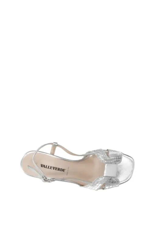 Valleverde Sandalo tacco 28218 Silver