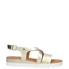 Valleverde Sandalo zeppa 24200 Platino