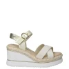 Valleverde Sandalo zeppa 36720 Bianco