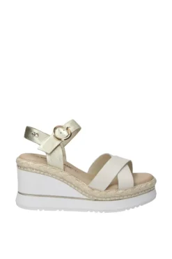 Valleverde Sandalo zeppa 36720 Bianco