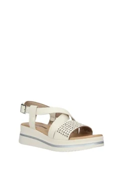Valleverde Sandalo zeppa V55101 White