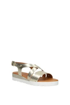 Valleverde Sandalo zeppa 24200 Platino