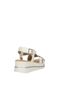 Valleverde Sandalo zeppa V55101 White
