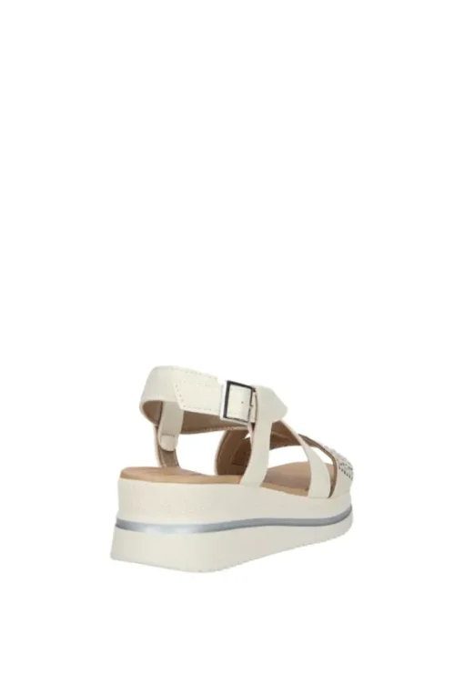 Valleverde Sandalo zeppa V55101 White