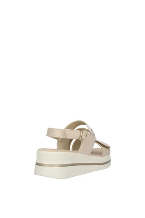 Valleverde Sandalo zeppa V32101 Bianco