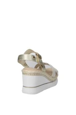 Valleverde Sandalo zeppa 36720 Bianco
