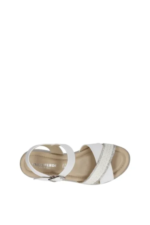 Valleverde Sandalo zeppa V32100 Silver