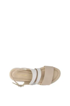 Valleverde Sandalo zeppa V32101 Bianco