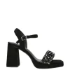 Wcubed Sandalo tacco 48013 Black