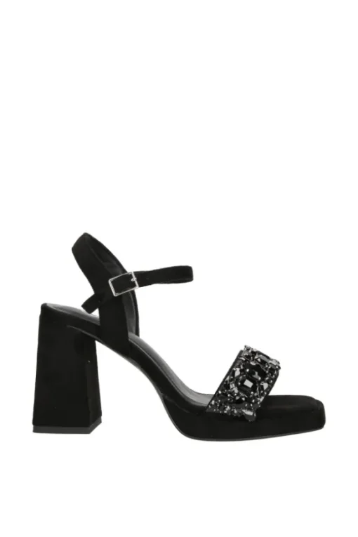 Wcubed Sandalo tacco 48013 Black