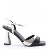 Wcubed Sandalo tacco 46084 Black