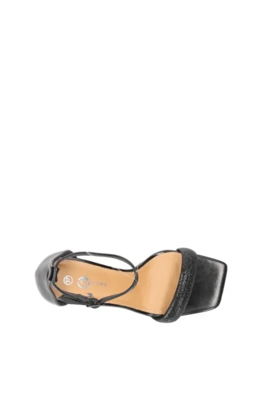 Wcubed Sandalo tacco 46123 Black