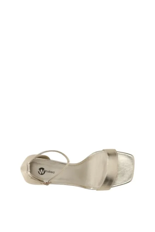 Wcubed Sandalo tacco 48121 Gold