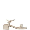 Wcubed Sandalo tacco 46125 Off white
