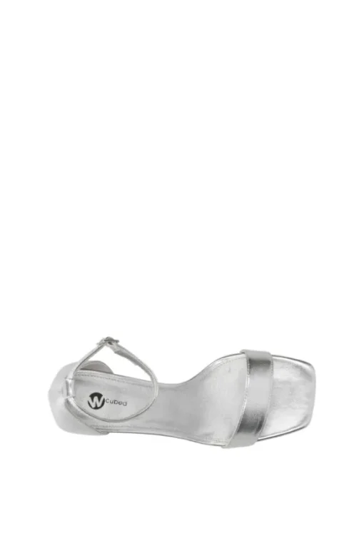 Wcubed Sandalo tacco 48121 Silver